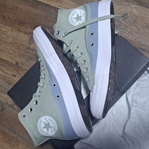 Converse summit sage/ocean retreat, unisex, mens 7, women's 9 NEW